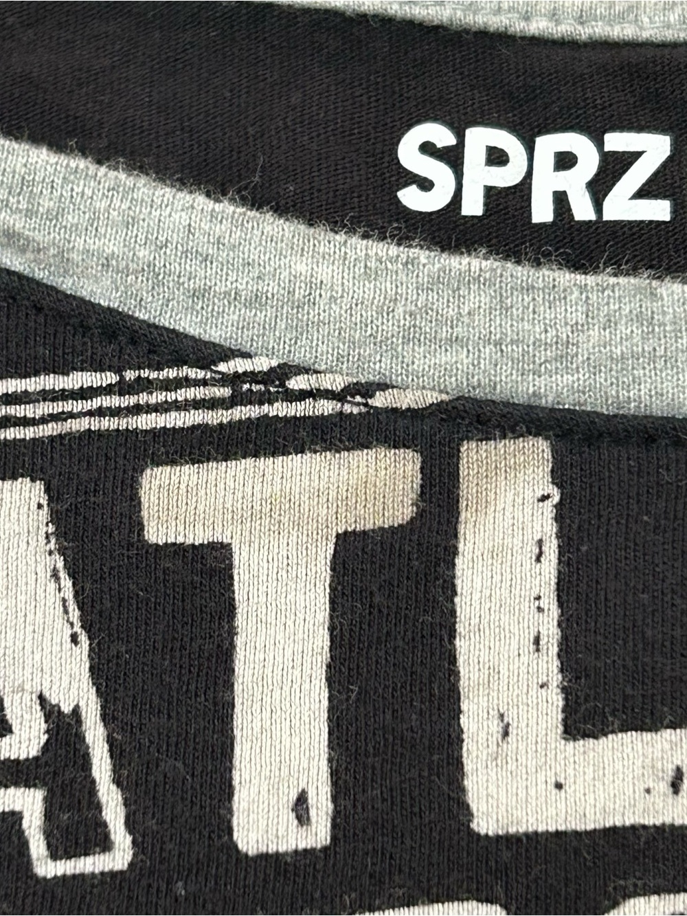 Uniqlo Men’s Short Sleeve Graphic Tee Grey & Black SPRZ NY Andy Warhol Chest 23” - Picture 7 of 9